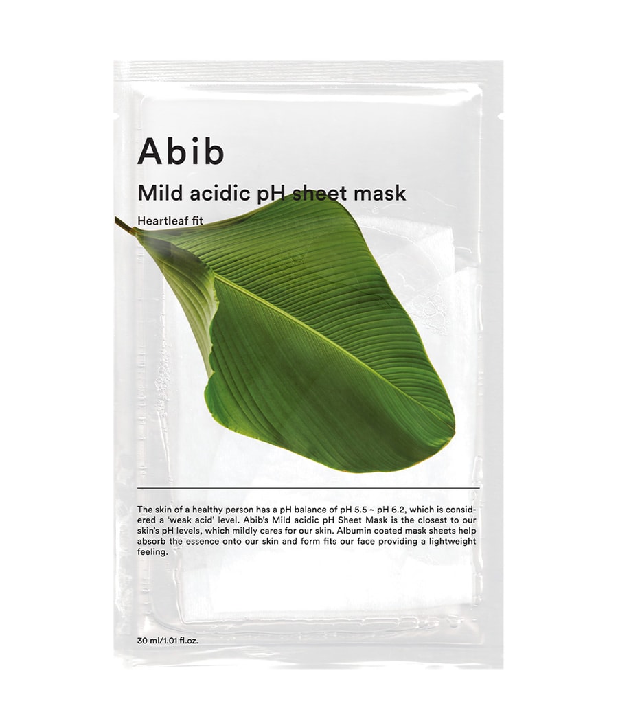 Медицинская маска Abib Mild Acidic pH Sheet Mask Heartleaf Fit, 1 шт.
Медицинская маска Abib Mild Acidic pH Sheet Mask Heartleaf Fit, 1 шт.