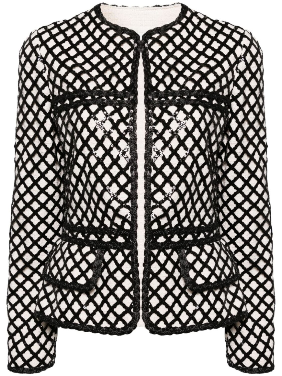 Giambattista Valli жакет из ткани букле с пайетками, белый
Giambattista Valli жакет из ткани букле с пайетками, белый