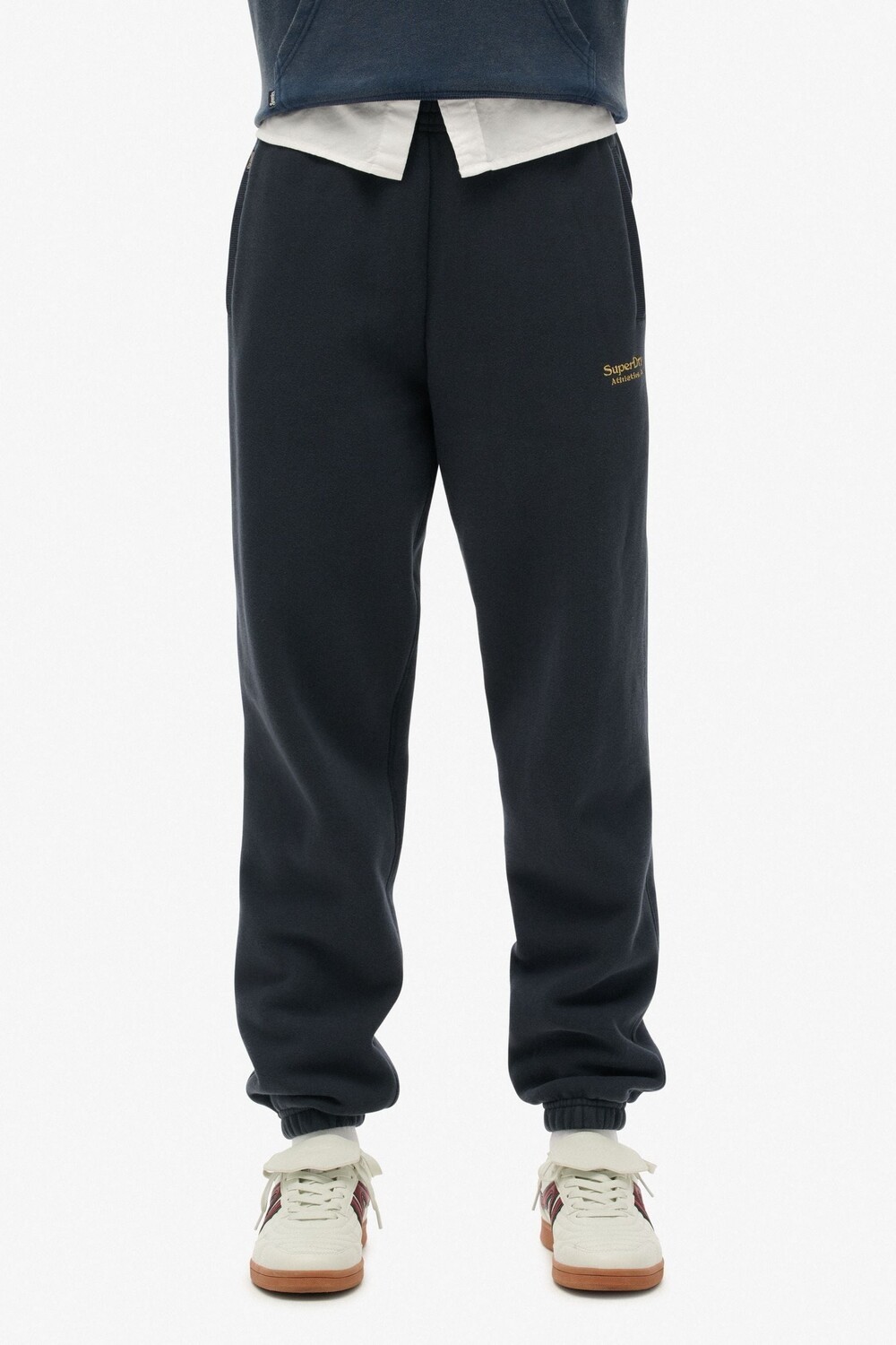 Джоггеры Essential с логотипом на манжетах Superdry, синий
Джоггеры Essential с логотипом на манжетах Superdry, синий