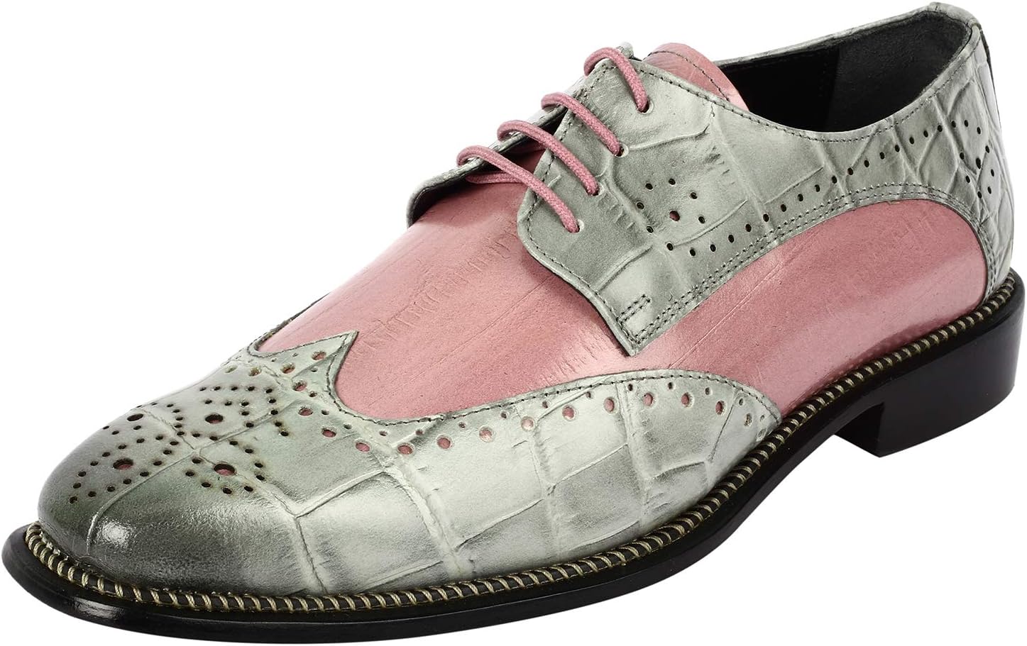 Мужские туфли LIBERTYZENO Oxford с крыльями из натуральной кожи с шнуровкой для взрослых, праздничная модель на Рождество, серый/розовый
Мужские туфли LIBERTYZENO Oxford с крыльями из натуральной кожи с шнуровкой для взрослых, праздничная модель на Рождество, серый/розовый