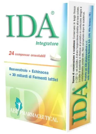 Ida Молочно-ферментная добавка, 24 пероральные растворимые таблетки Abi Pharmaceutical
Ida Молочно-ферментная добавка, 24 пероральные растворимые таблетки Abi Pharmaceutical