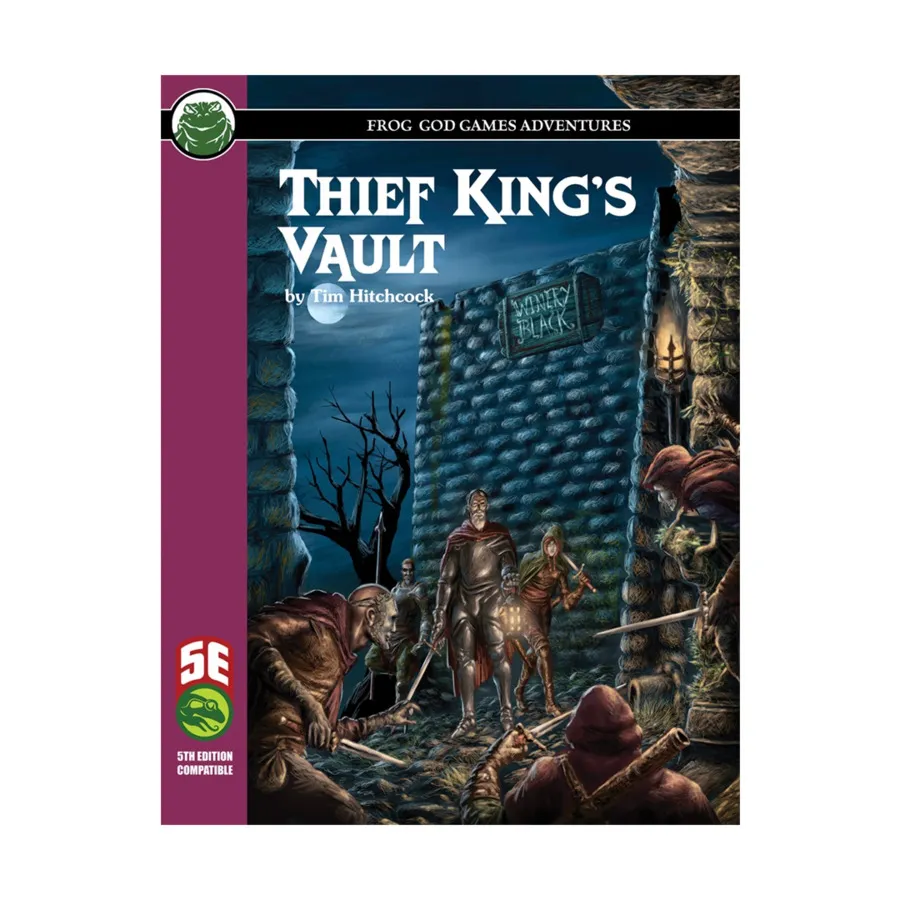 Модуль Thief King's Vault (5E), D&D 5e Adventures, Sourcebooks & Supplements (Frog God Games)
Модуль Thief King's Vault (5E), D&D 5e Adventures, Sourcebooks & Supplements (Frog God Games)
