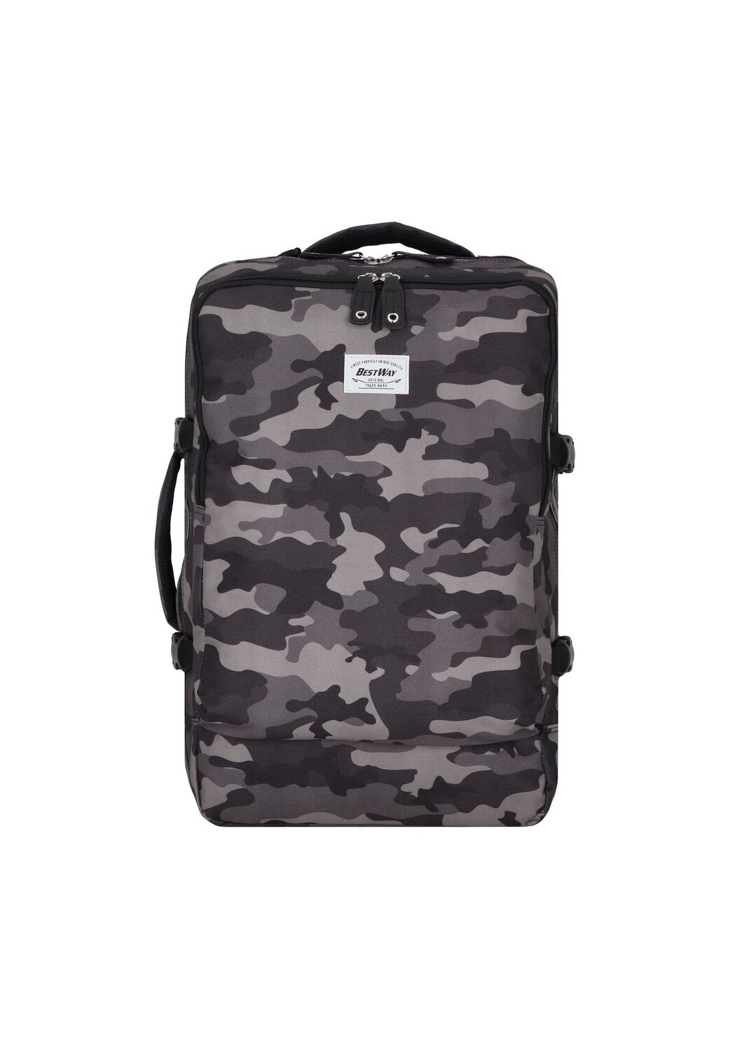 Рюкзак Bestway Cabin Pro 54 см с отделением для ноутбука WORLDPACK, цвет Schwarz Zement 
Рюкзак Bestway Cabin Pro 54 см с отделением для ноутбука WORLDPACK, цвет Schwarz Zement