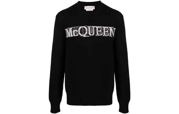 Вязаный свитер мужской черный Alexander McQueen
Вязаный свитер мужской черный Alexander McQueen