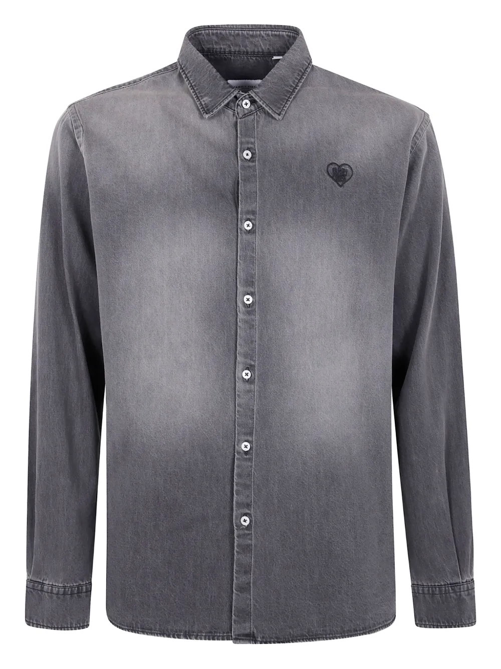 Джинсовая рубашка с вышивкой в виде сердца Family First, серый
Джинсовая рубашка с вышивкой в виде сердца Family First, серый