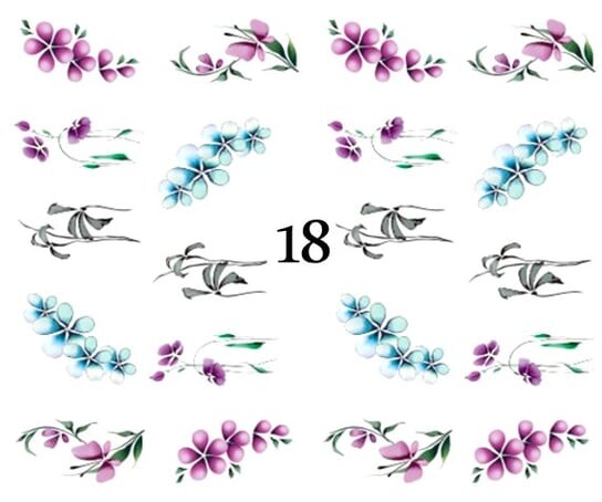 Водные наклейки для ногтей - №18, inna
Водные наклейки для ногтей - №18, inna