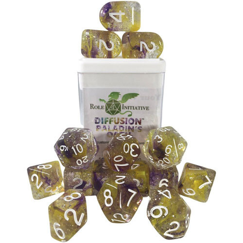 Аксессуары Role 4 Initiative R4I Dice w/ Arch'd4: Diffusion - Paladin's Oath w/ White (15)
Аксессуары Role 4 Initiative R4I Dice w/ Arch'd4: Diffusion - Paladin's Oath w/ White (15)