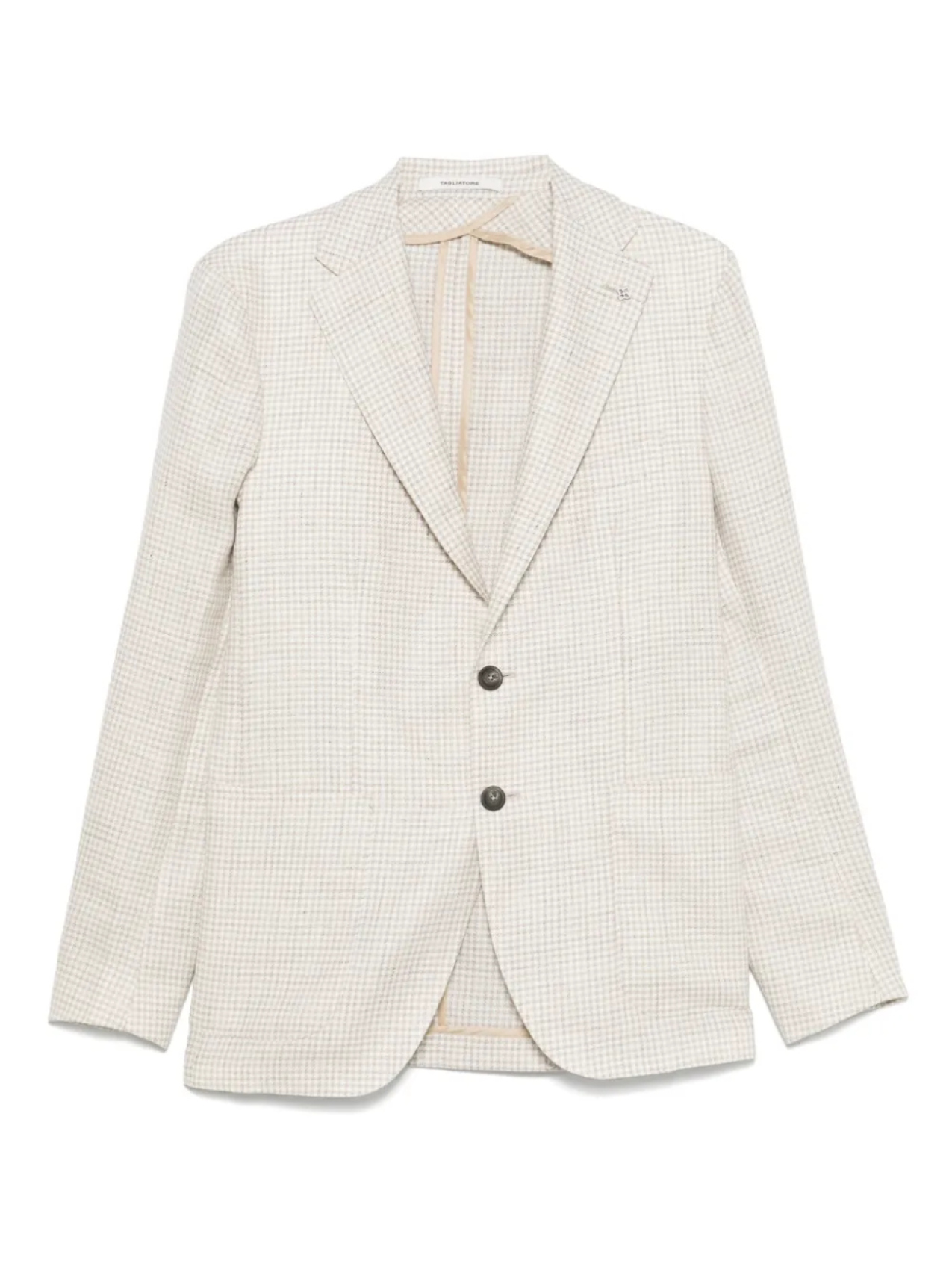 Пиджак в ломаную клетку Tagliatore, нейтральный
Пиджак в ломаную клетку Tagliatore, нейтральный