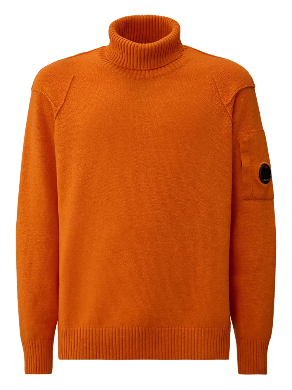 Свитер с высоким воротником C.P. Company, оранжевый 
Свитер с высоким воротником C.P. Company, оранжевый