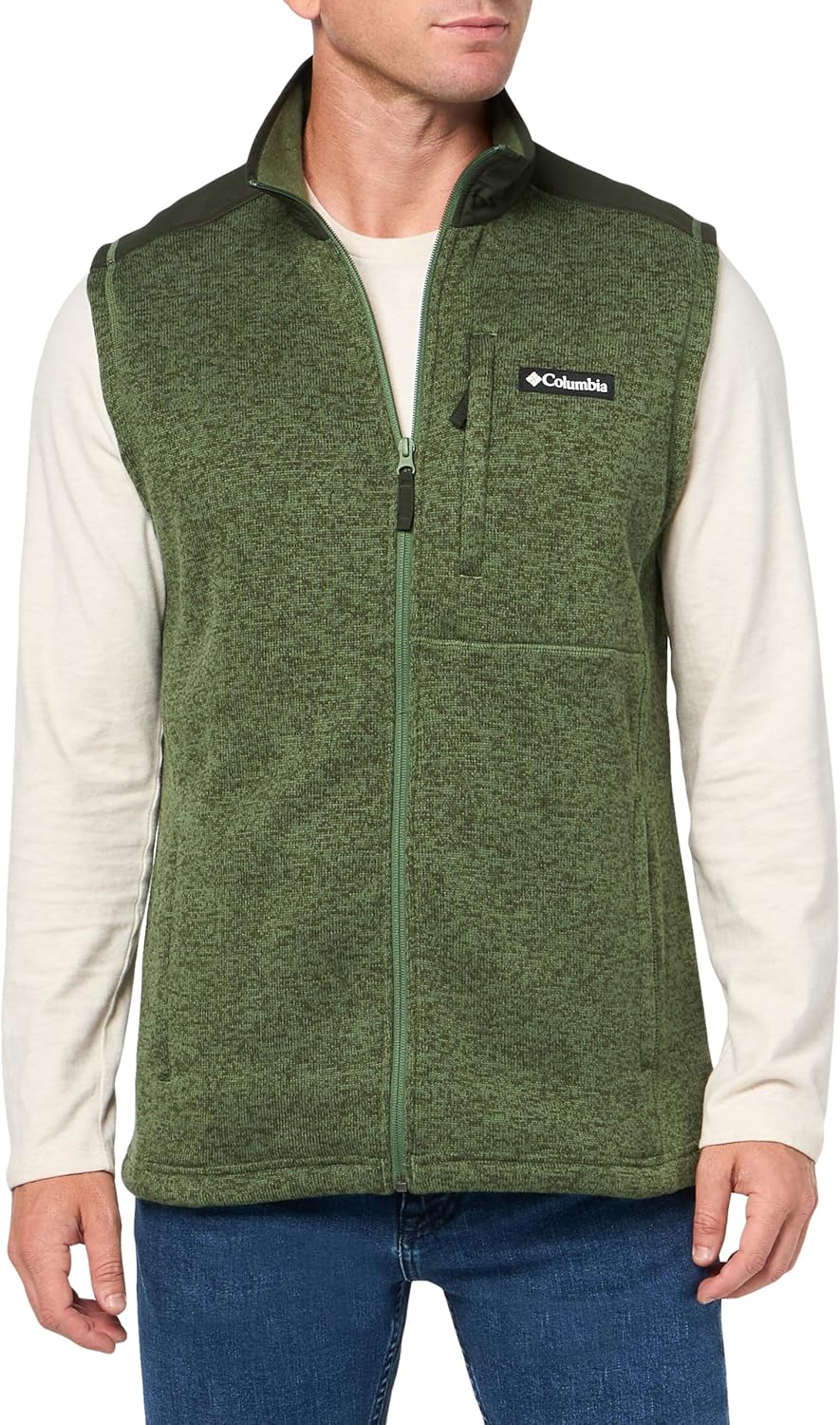 Columbia мужская куртка-жилет Sweater Weather Vest II, Canteen Heather/Greenscape
Columbia мужская куртка-жилет Sweater Weather Vest II, Canteen Heather/Greenscape