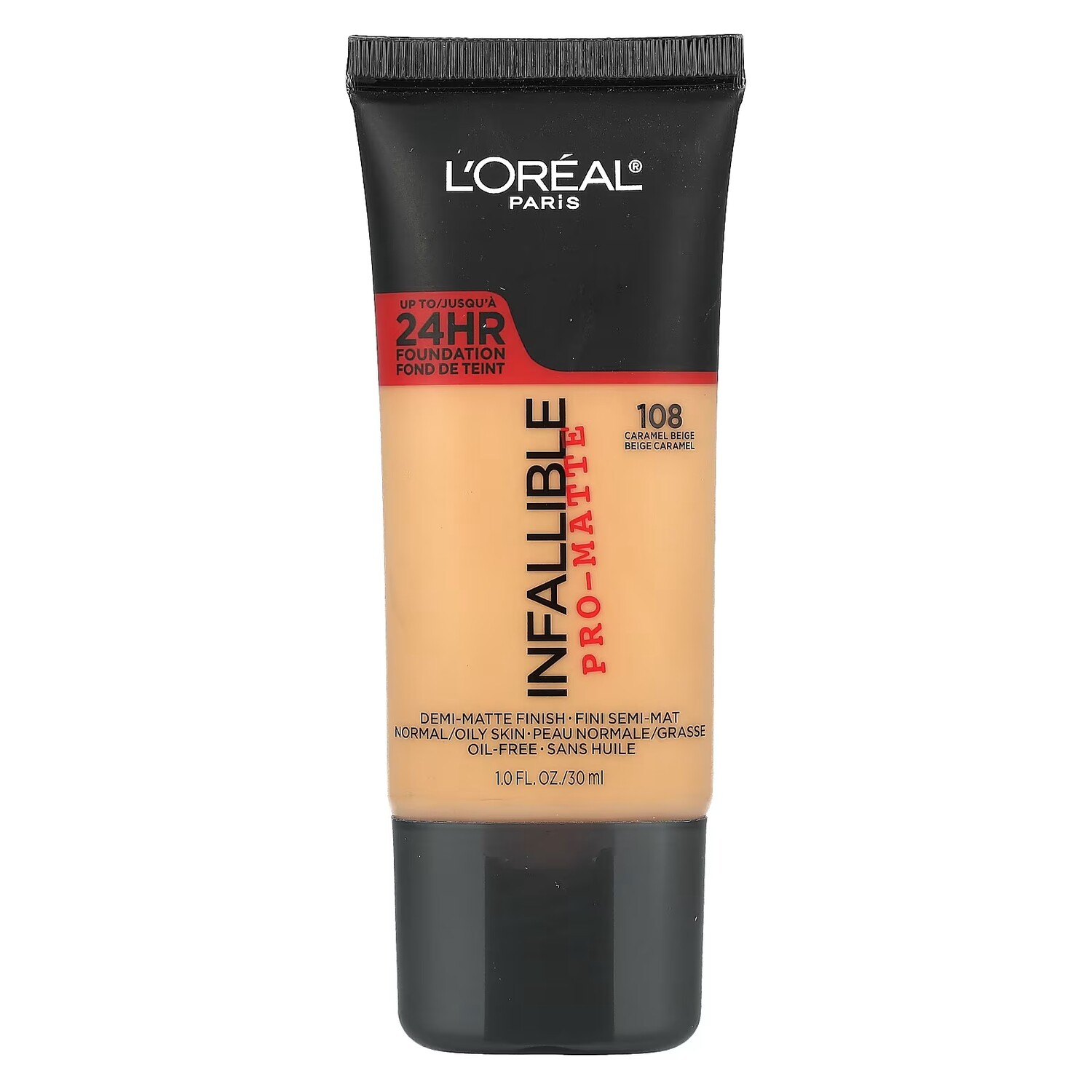 Тональный крем L'Oréal Infallible Pro-Matte Foundation Foundation 108 Caramel Beige для нормальной и жирной кожи, 30 мл
Тональный крем L'Oréal Infallible Pro-Matte Foundation Foundation 108 Caramel Beige для нормальной и жирной кожи, 30 мл