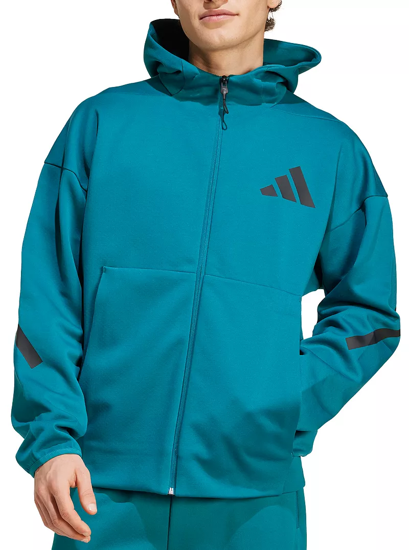 Мужские кроссовки Adidas Z.N.E. Флисовая куртка с молнией во всю длину и капюшоном, цвет Legacy Teal
Мужские кроссовки Adidas Z.N.E. Флисовая куртка с молнией во всю длину и капюшоном, цвет Legacy Teal