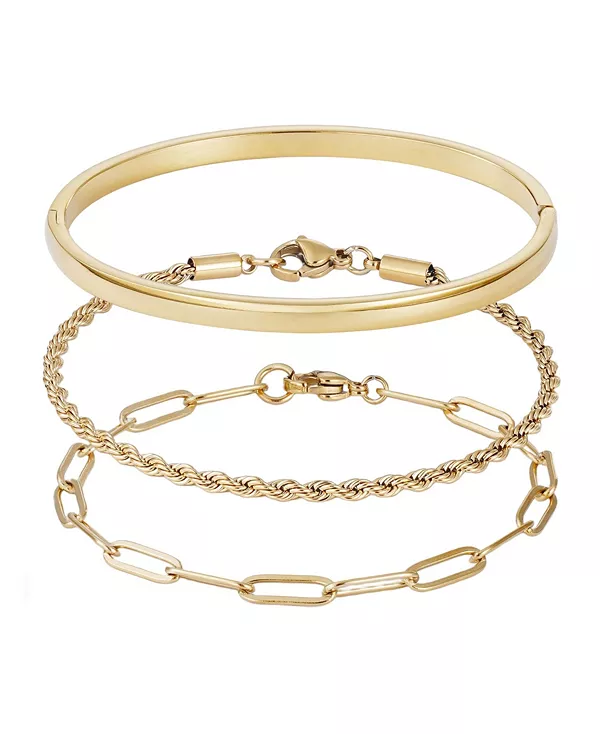 Комплект из браслета-манжеты и цепочки из золота, устойчивый к потускнению Adornia, gold
Комплект из браслета-манжеты и цепочки из золота, устойчивый к потускнению Adornia, gold