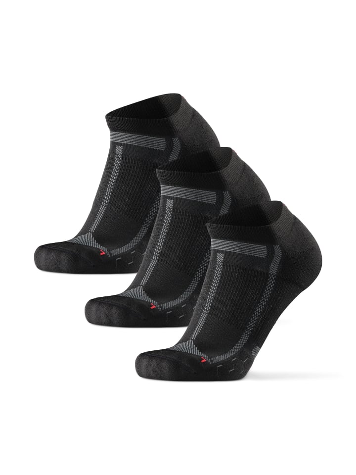 DANISH ENDURANCE Беговые носки для длительных дистанций с низким голенищем, черно-серые
DANISH ENDURANCE Беговые носки для длительных дистанций с низким голенищем, черно-серые