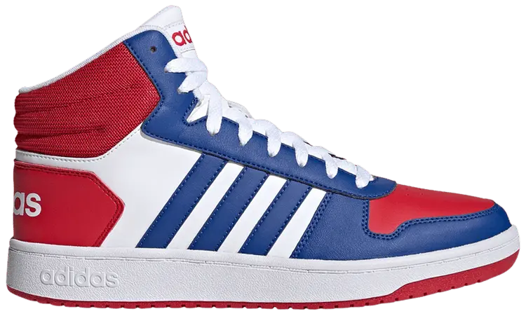 Кроссовки adidas Hoops 2.0 Mid 'White Blue Red', белый
Кроссовки adidas Hoops 2.0 Mid 'White Blue Red', белый