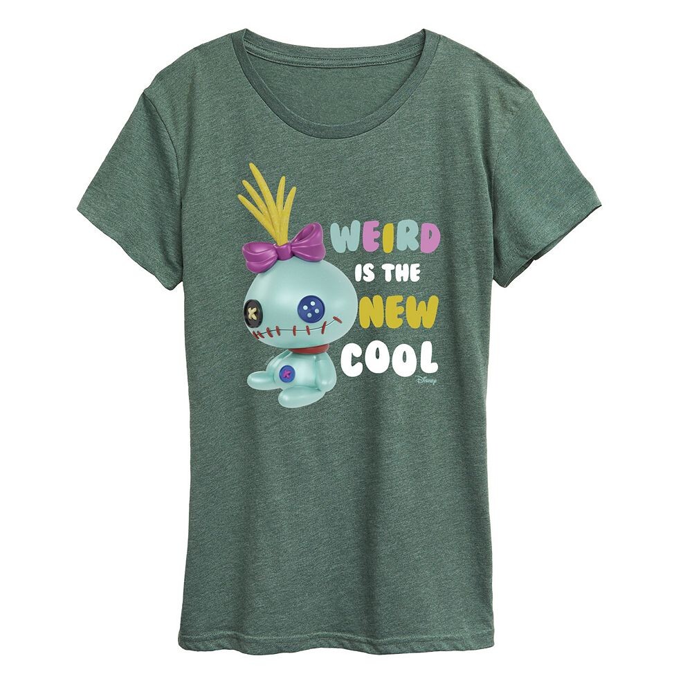 Женская футболка с необычным крутым рисунком Disney's Lilo & Stitch, цвет Heather Green
Женская футболка с необычным крутым рисунком Disney's Lilo & Stitch, цвет Heather Green