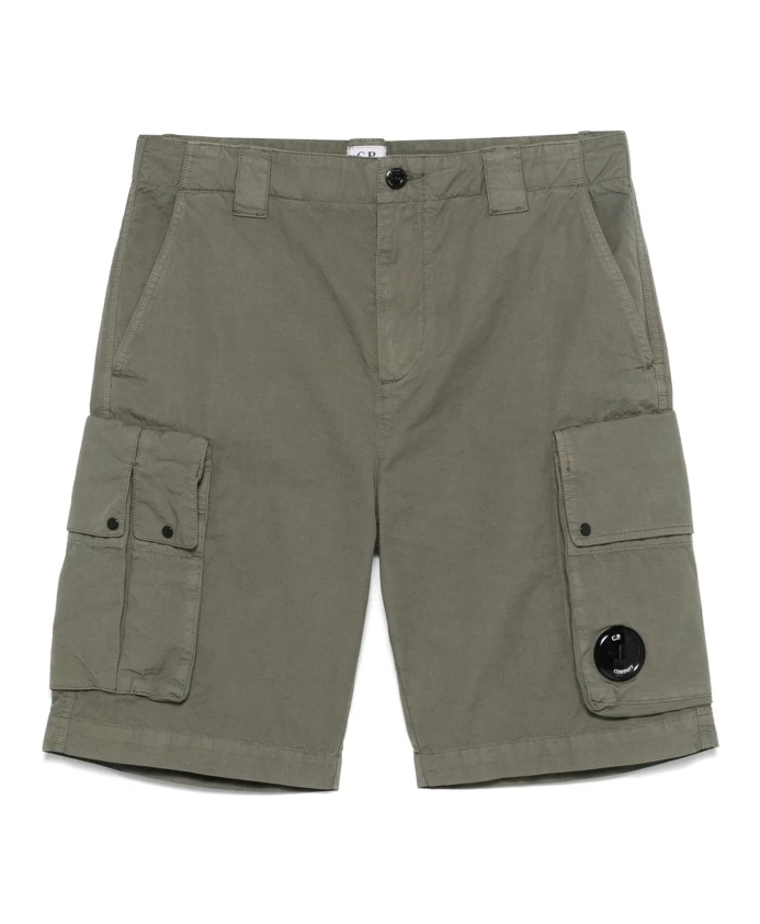 Бермудские шорты-карго со скрытой молнией C.P. Company, зеленый
Бермудские шорты-карго со скрытой молнией C.P. Company, зеленый