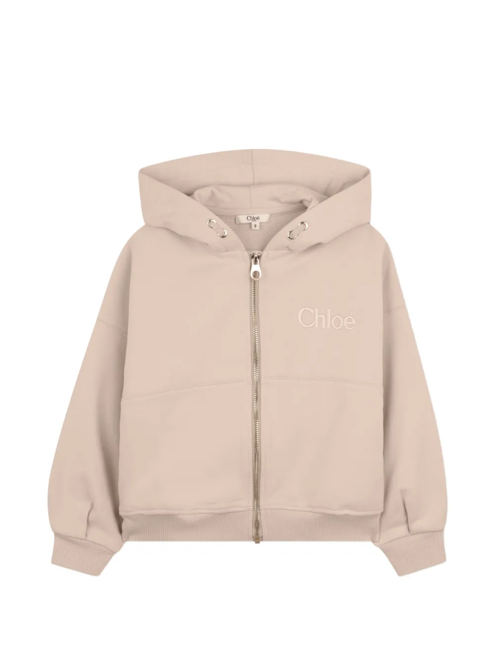 Худи на молнии Chloé Kids, бежевый
Худи на молнии Chloé Kids, бежевый