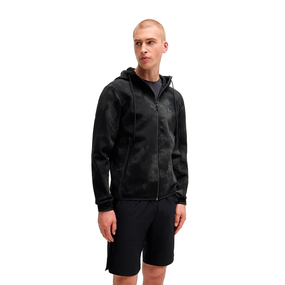 Толстовка BOSS Savion full zip, черный
Толстовка BOSS Savion full zip, черный