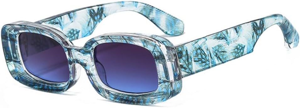 Маленькие солнцезащитные очки для женщин, мужские солнцезащитные очки для путешествий, прямоугольные солнцезащитные очки в винтажном стиле с защитой от УФ-излучения UV400 LANGSER, Blue Flower
Маленькие солнцезащитные очки для женщин, мужские солнцезащитные очки для путешествий, прямоугольные солнцезащитные очки в винтажном стиле с защитой от УФ-излучения UV400 LANGSER, Blue Flower