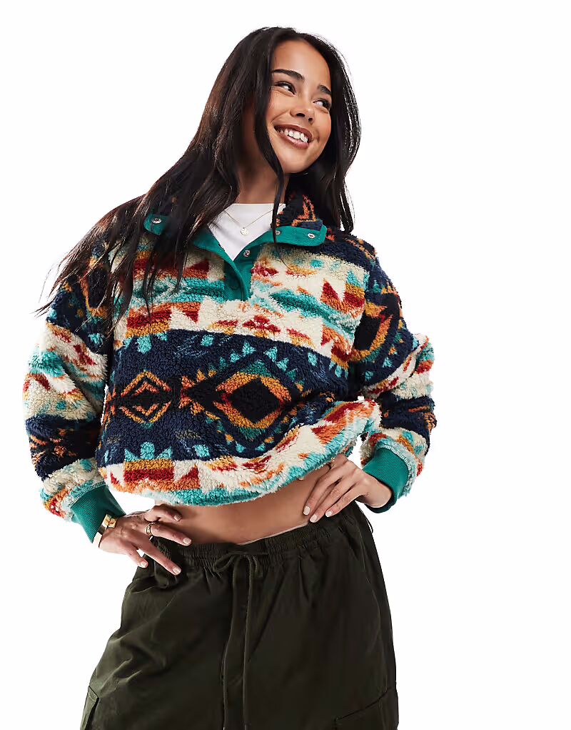 Superdry Супермягкий джемпер-хенли с принтом в морском стиле
Superdry Супермягкий джемпер-хенли с принтом в морском стиле