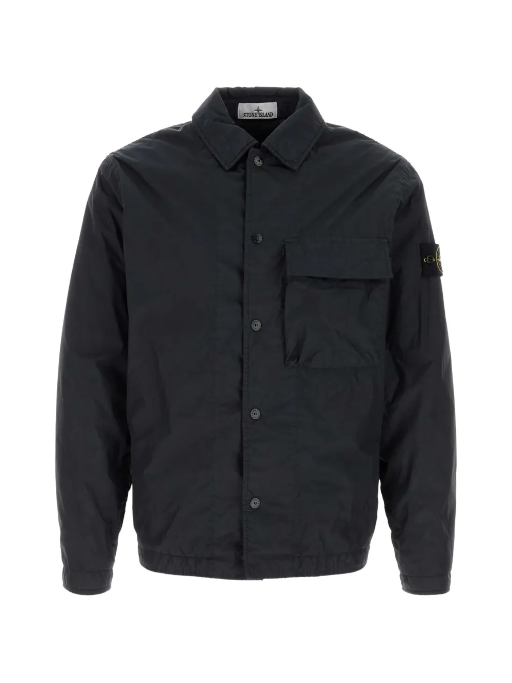 Рубашка-куртка с нашивкой-компасом Stone Island, синий
Рубашка-куртка с нашивкой-компасом Stone Island, синий