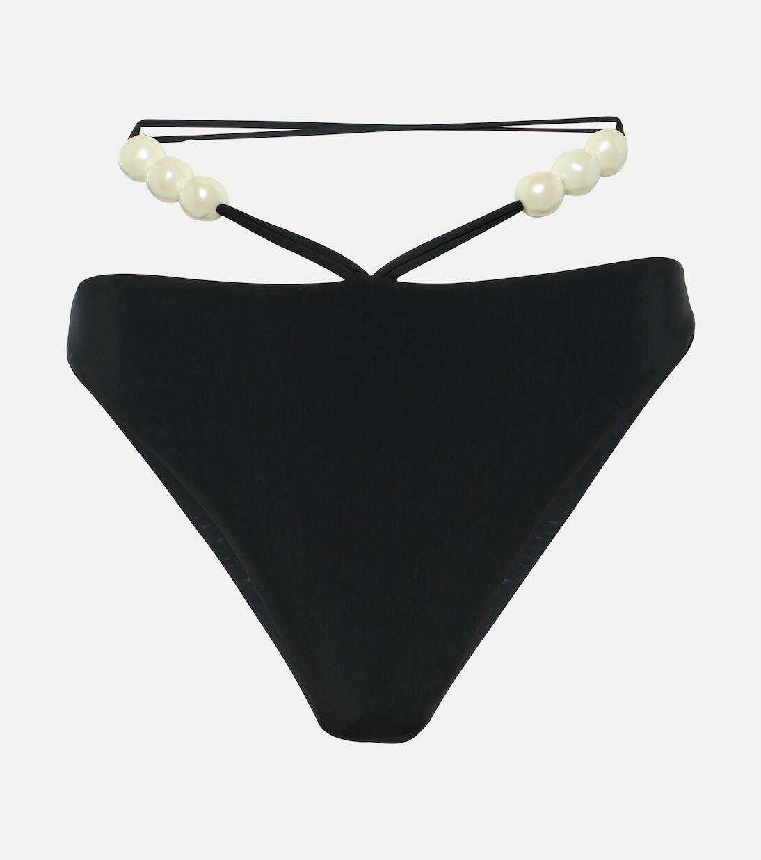 Плавки бикини с бисером Magda Butrym, черный
Плавки бикини с бисером Magda Butrym, черный