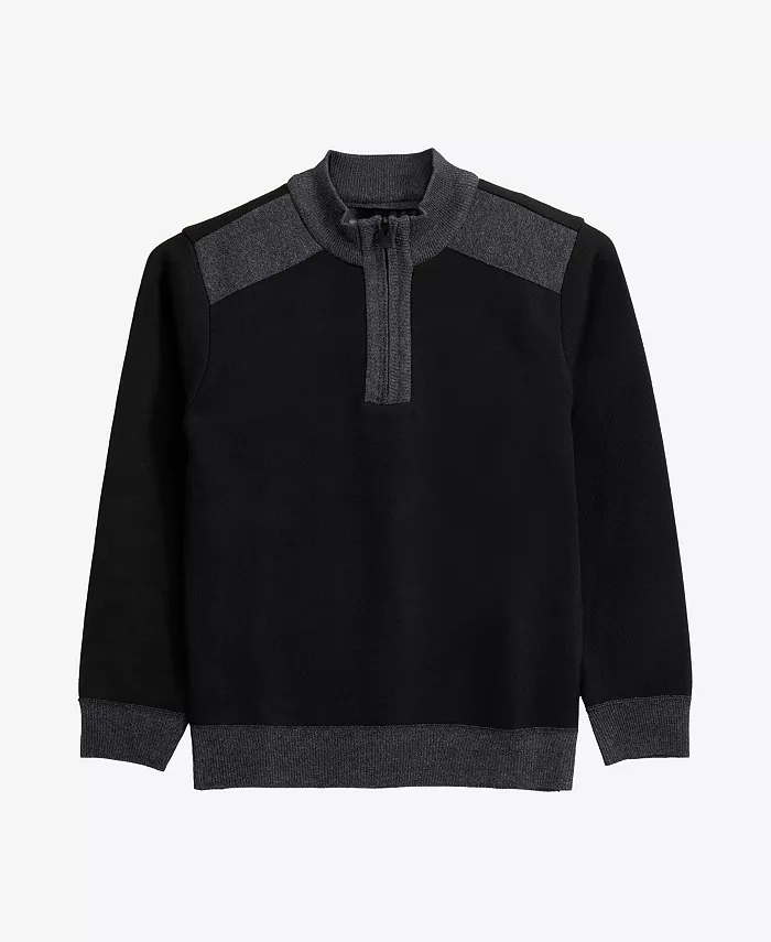 Мальчиковый свитер с четверть-молнией, флисовая подкладка в клетку Xray, мультиколор
Мальчиковый свитер с четверть-молнией, флисовая подкладка в клетку Xray, мультиколор