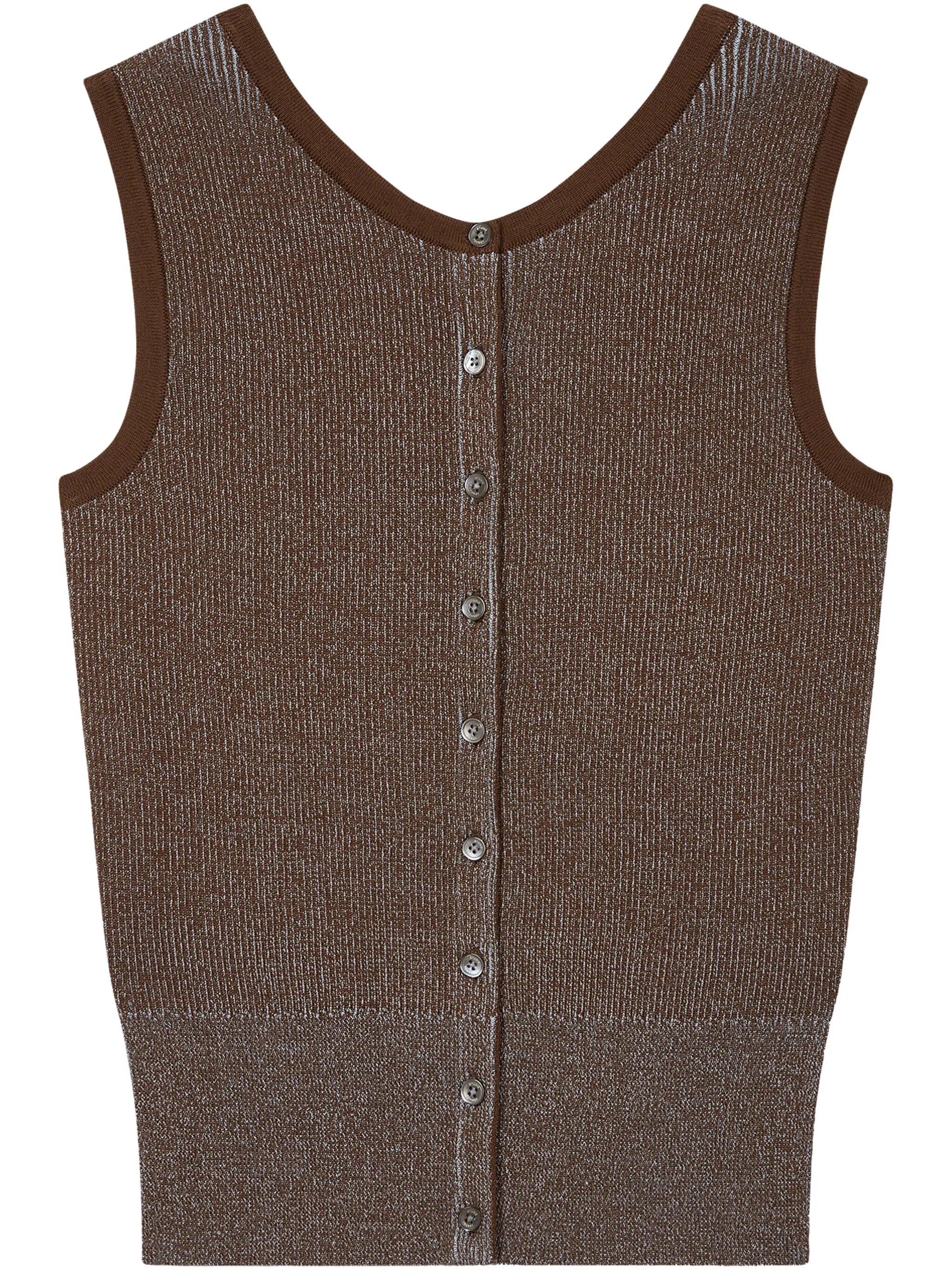 Топ в рубчик Tomboy, коричневый
Топ в рубчик Tomboy, коричневый