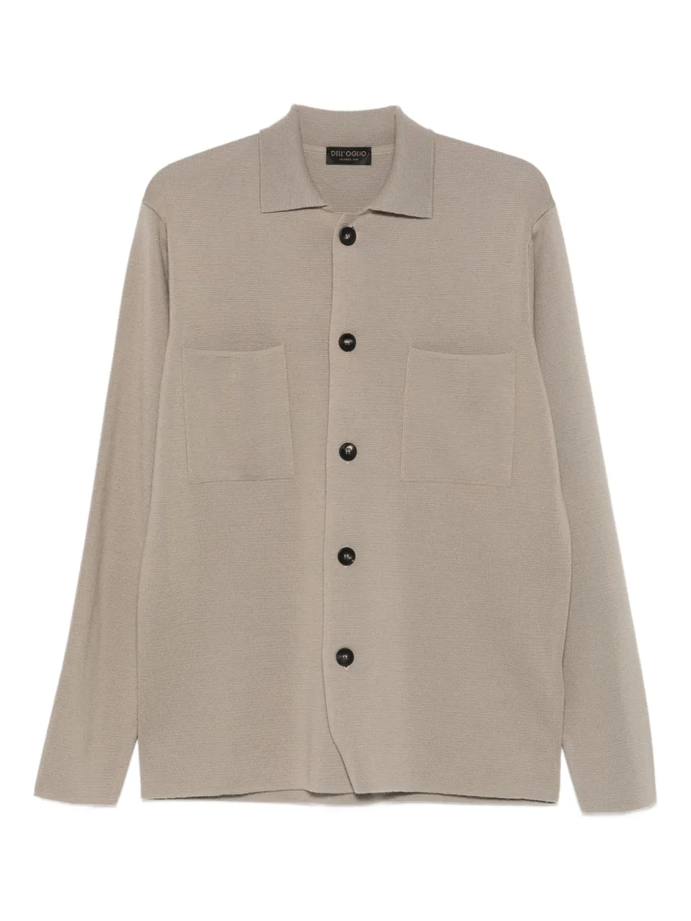 Рубашка с карманом и пуговицами Dell'Oglio, бежевый
Рубашка с карманом и пуговицами Dell'Oglio, бежевый