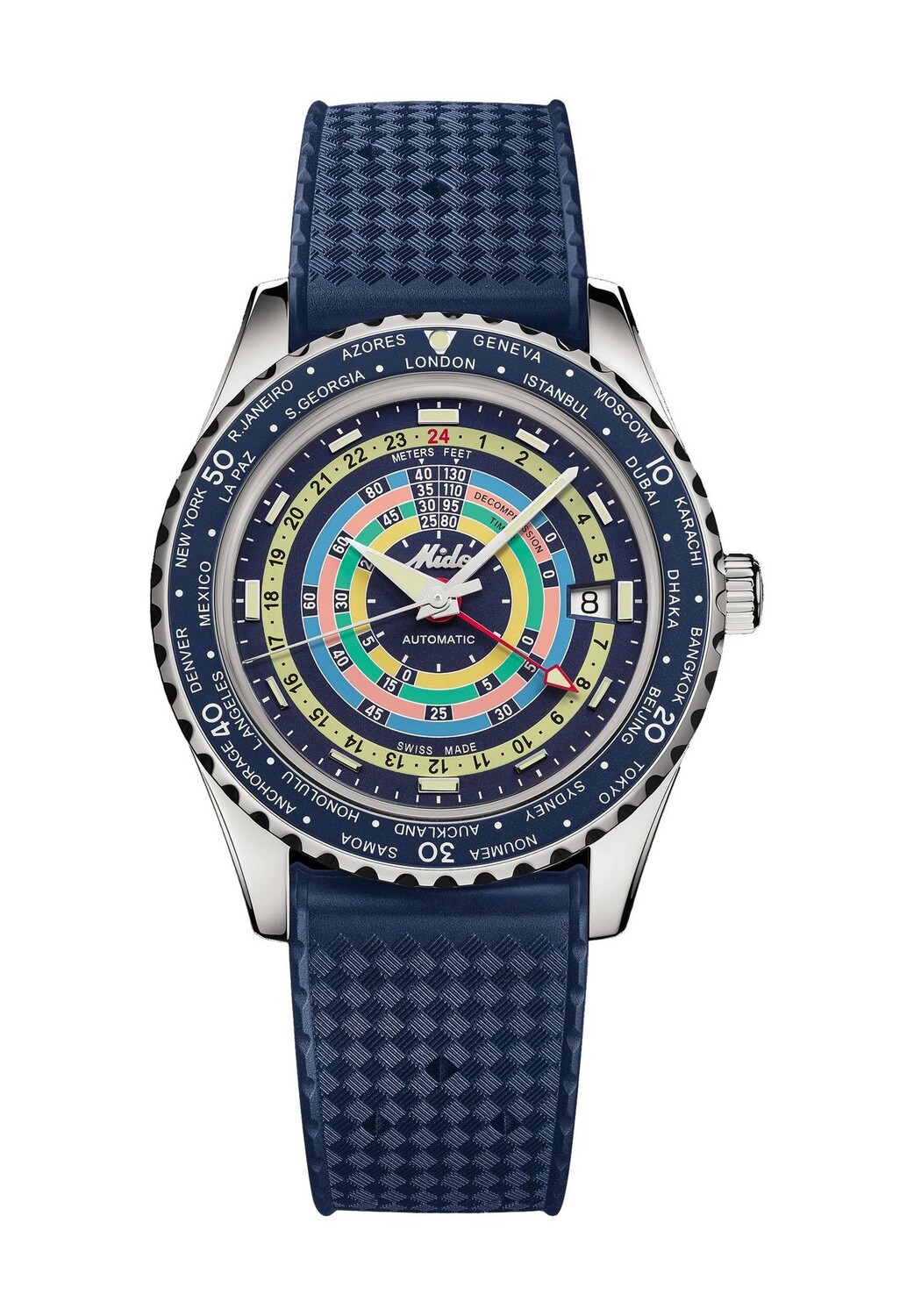 Мужские наручные часы M0268291704100 MIDO, синий
Мужские наручные часы M0268291704100 MIDO, синий