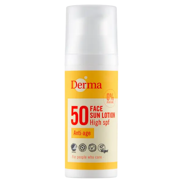 Защитный крем для лица spf50, 50 мл Derma Sun anti-age
Защитный крем для лица spf50, 50 мл Derma Sun anti-age