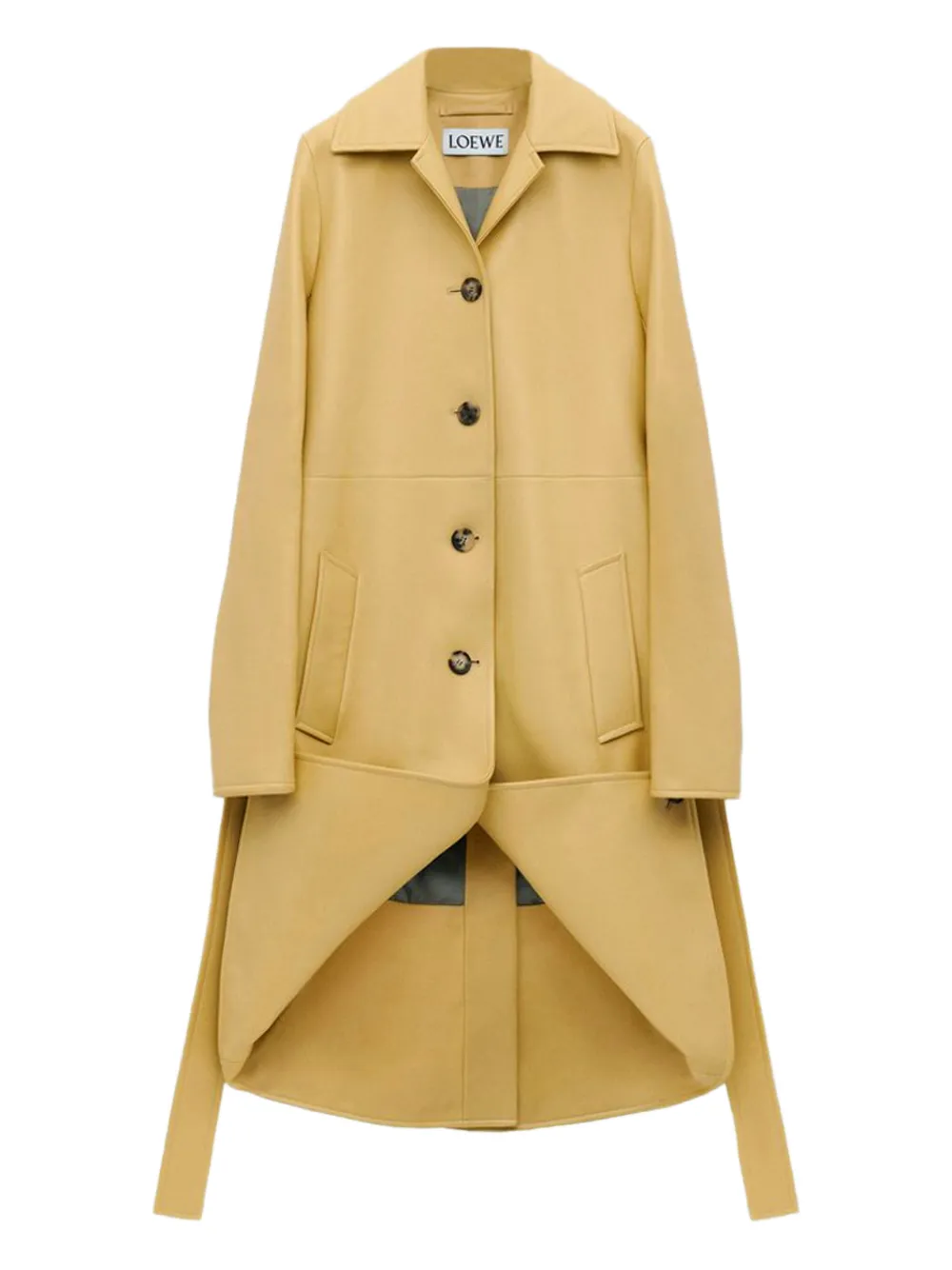 Пальто на пуговицах LOEWE, нейтральный
Пальто на пуговицах LOEWE, нейтральный