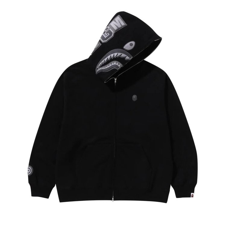 Худи BAPE Ape Head One Point Shark Zip Hoodie, черный
Худи BAPE Ape Head One Point Shark Zip Hoodie, черный