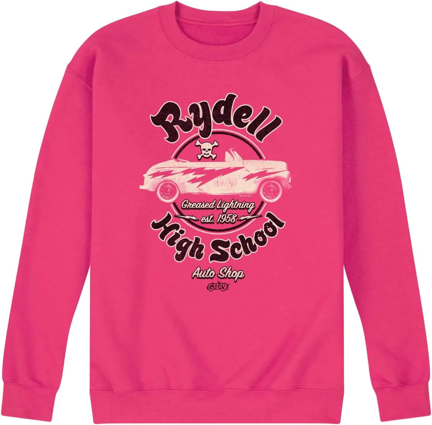 Мужская флисовая толстовка Grease с принтом Rydell High School Auto Shop HYBRID APPAREL
Мужская флисовая толстовка Grease с принтом Rydell High School Auto Shop HYBRID APPAREL