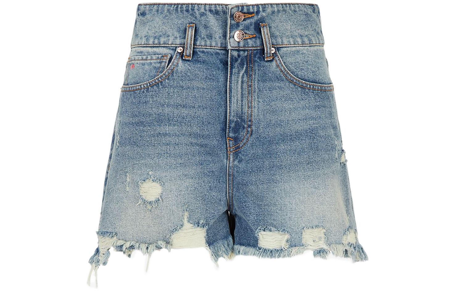 Джинсовые шорты женские голубые ARMANI EXCHANGE
Джинсовые шорты женские голубые ARMANI EXCHANGE