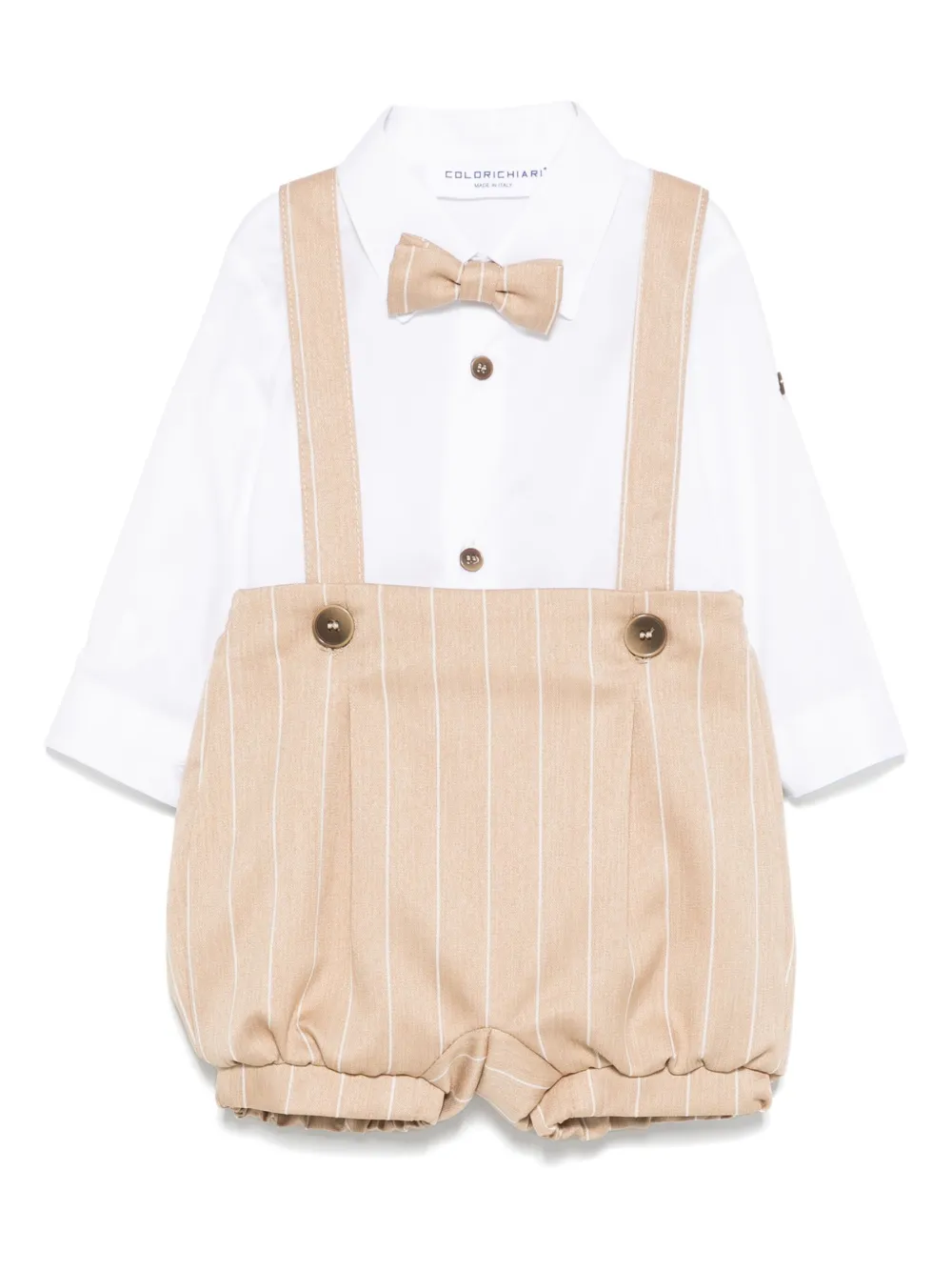 Комплект из рубашки и шортов Colorichiari, белый
Комплект из рубашки и шортов Colorichiari, белый