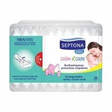 Биоразлагаемые бумажные палочки для детей, 50 шт. Septona Baby, MEDICAL I COTTON MARIUSZ LUBIENIECKI
Биоразлагаемые бумажные палочки для детей, 50 шт. Septona Baby, MEDICAL I COTTON MARIUSZ LUBIENIECKI