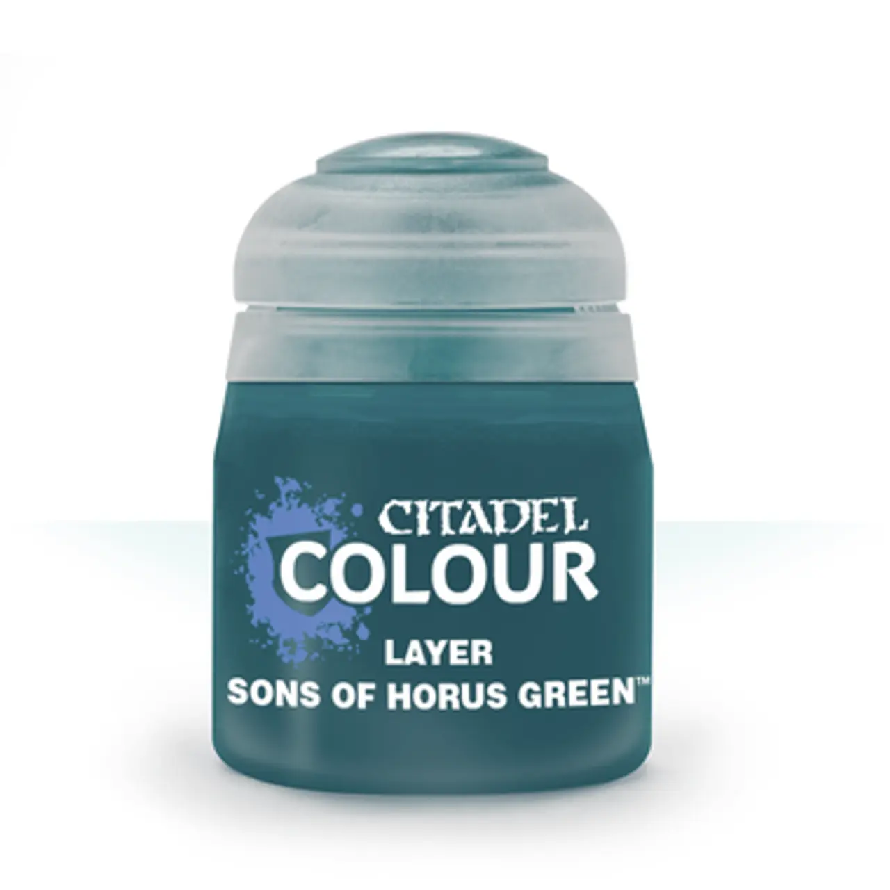 Аксессуары Citadel Colour Layer Paint: Sons of Horus Green (12ml) 
Аксессуары Citadel Colour Layer Paint: Sons of Horus Green (12ml)