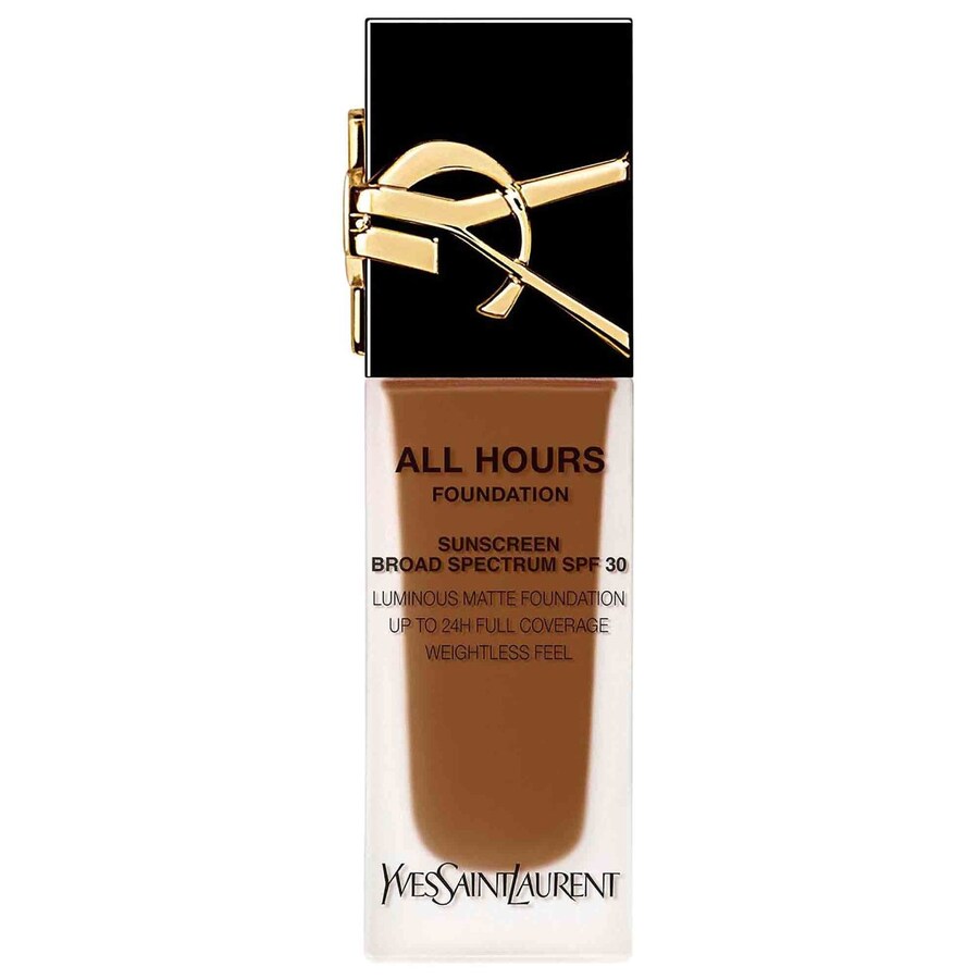Тональная основа All Hours Luminous Natural Matte Foundation с 24-часовой стойкостью, SPF 30 и гиалуроновой кислотой. Yves Saint Laurent, .85 oz. /25 mL, DW7
Тональная основа All Hours Luminous Natural Matte Foundation с 24-часовой стойкостью, SPF 30 и гиалуроновой кислотой. Yves Saint Laurent, .85 oz. /25 mL, DW7