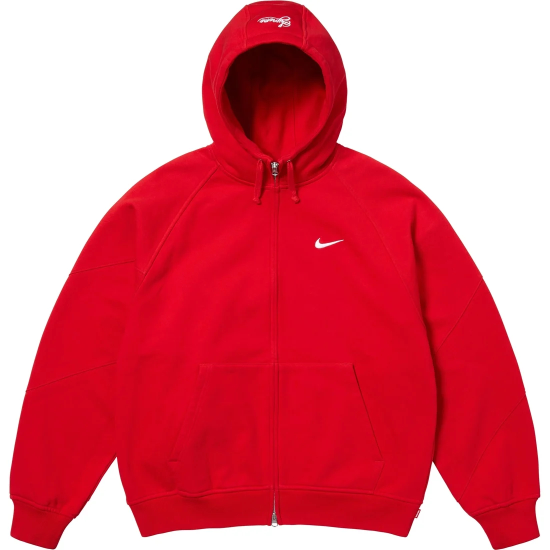 Толстовка Nike с капюшоном на молнии Supreme, красный
Толстовка Nike с капюшоном на молнии Supreme, красный
