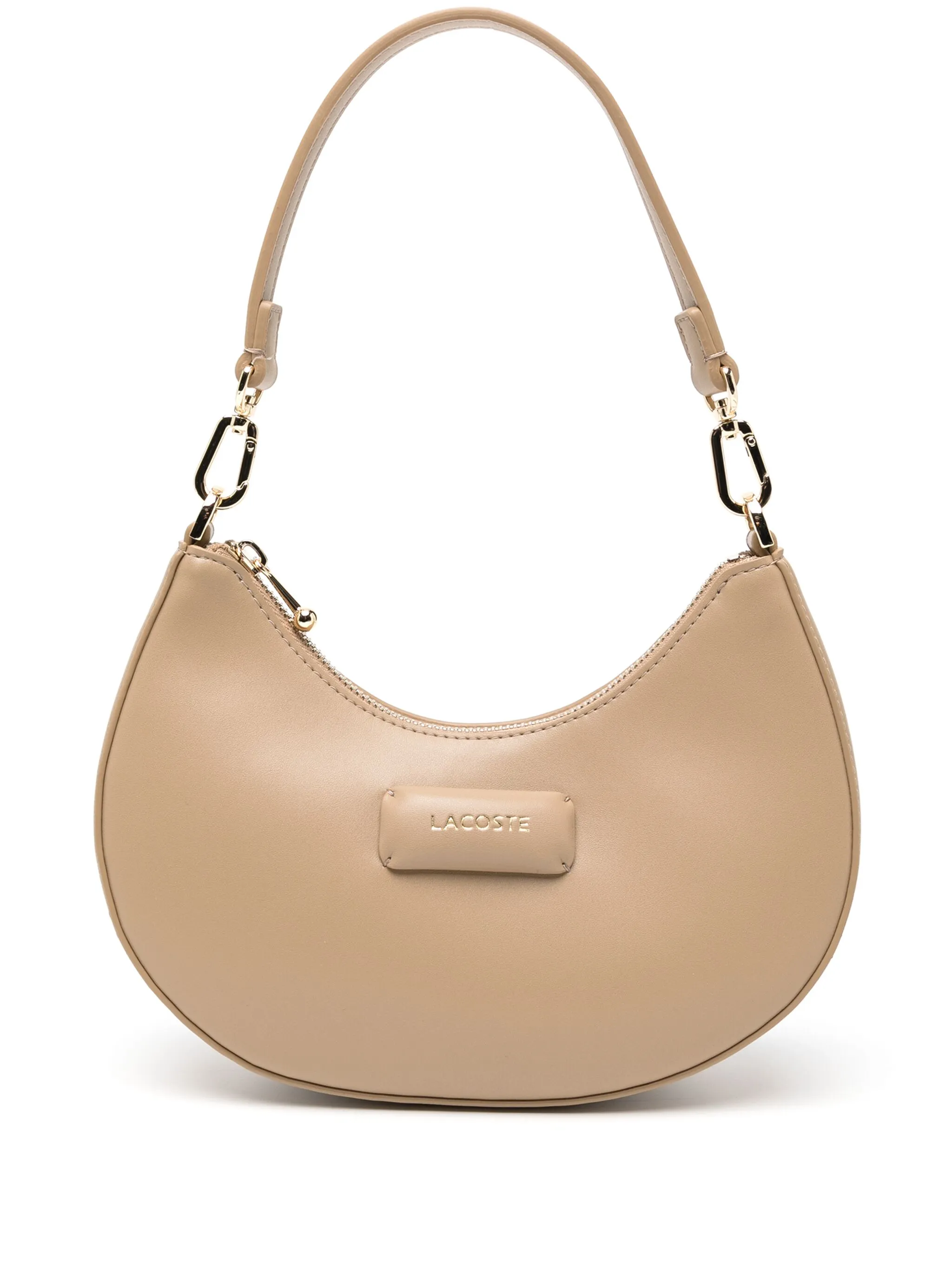 Полукруглая сумка с логотипом Lacoste, коричневый
Полукруглая сумка с логотипом Lacoste, коричневый