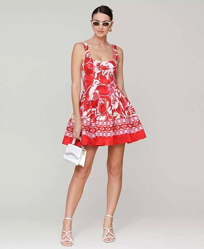 Женское мини-платье-бюстье с принтом Avec Les Filles, красный
Женское мини-платье-бюстье с принтом Avec Les Filles, красный