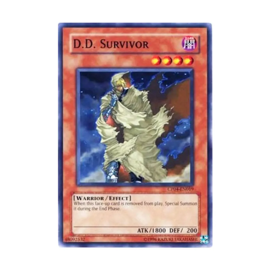 CCG Д.Д. Выживший (Обычный), Yu-Gi-Oh - Champion Pack 4 - Singles
CCG Д.Д. Выживший (Обычный), Yu-Gi-Oh - Champion Pack 4 - Singles