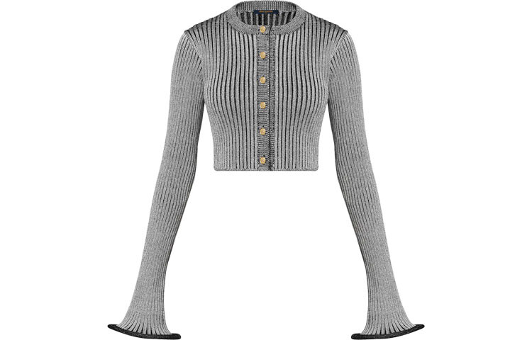 Кардиган женский Louis Vuitton короткий, серый
Кардиган женский Louis Vuitton короткий, серый