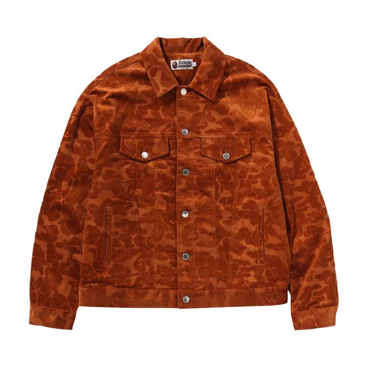 Куртка BAPE Solid Camo Corduroy Trucker Jacket, Brown
Куртка BAPE Solid Camo Corduroy Trucker Jacket, Brown