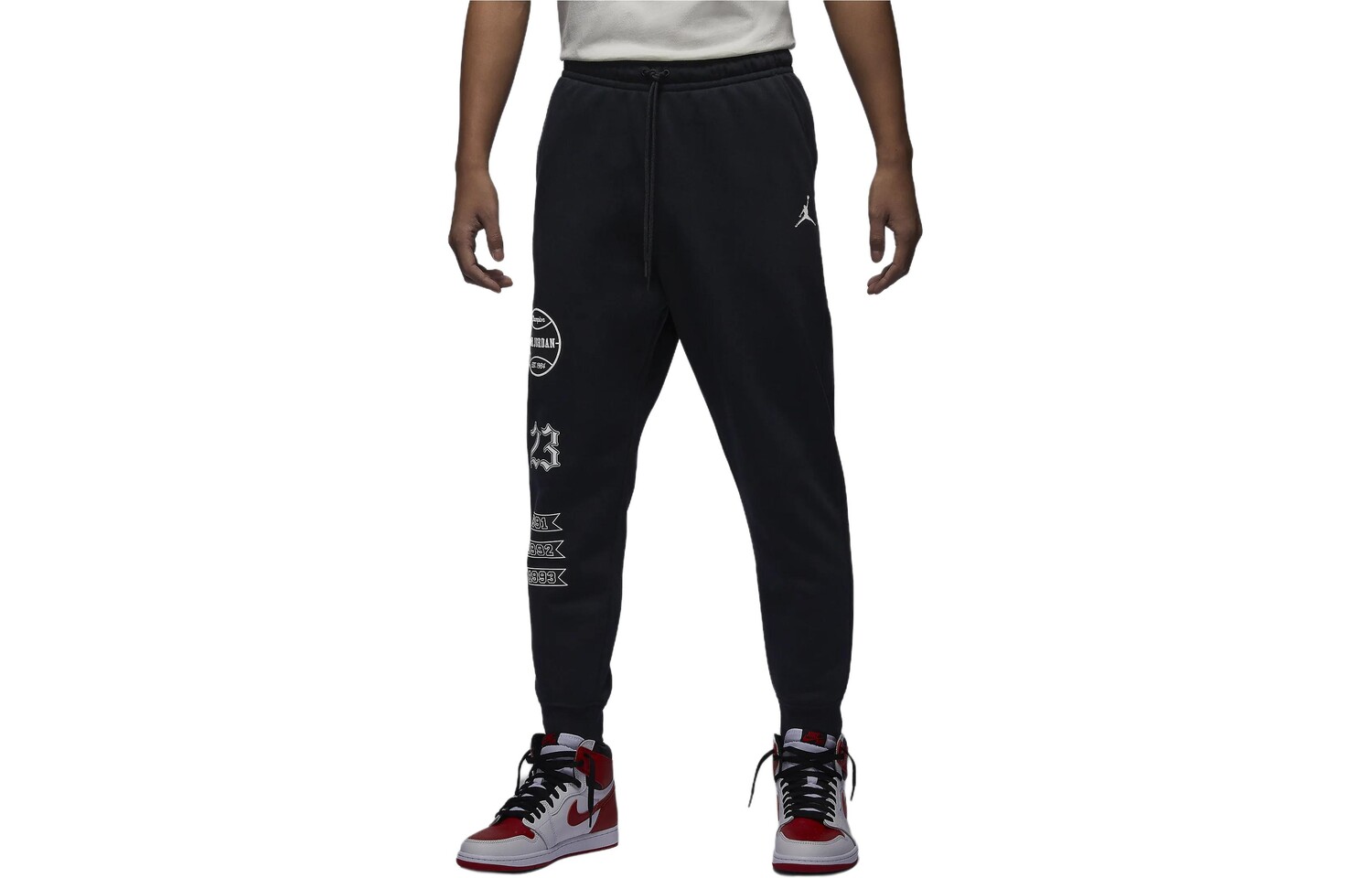 Мужские трикотажные спортивные штаны Jordan, цвет Black
Мужские трикотажные спортивные штаны Jordan, цвет Black