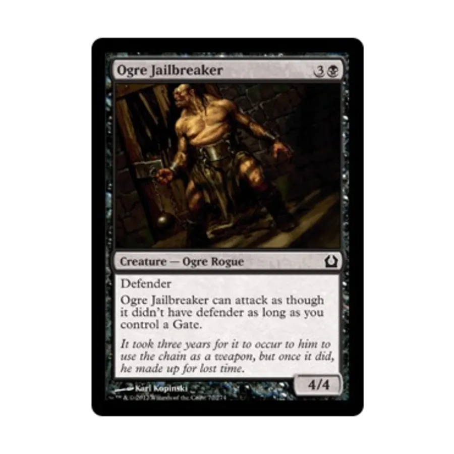 CCG Огр-взломщик (клавиша C), MTG - Return to Ravnica
CCG Огр-взломщик (клавиша C), MTG - Return to Ravnica