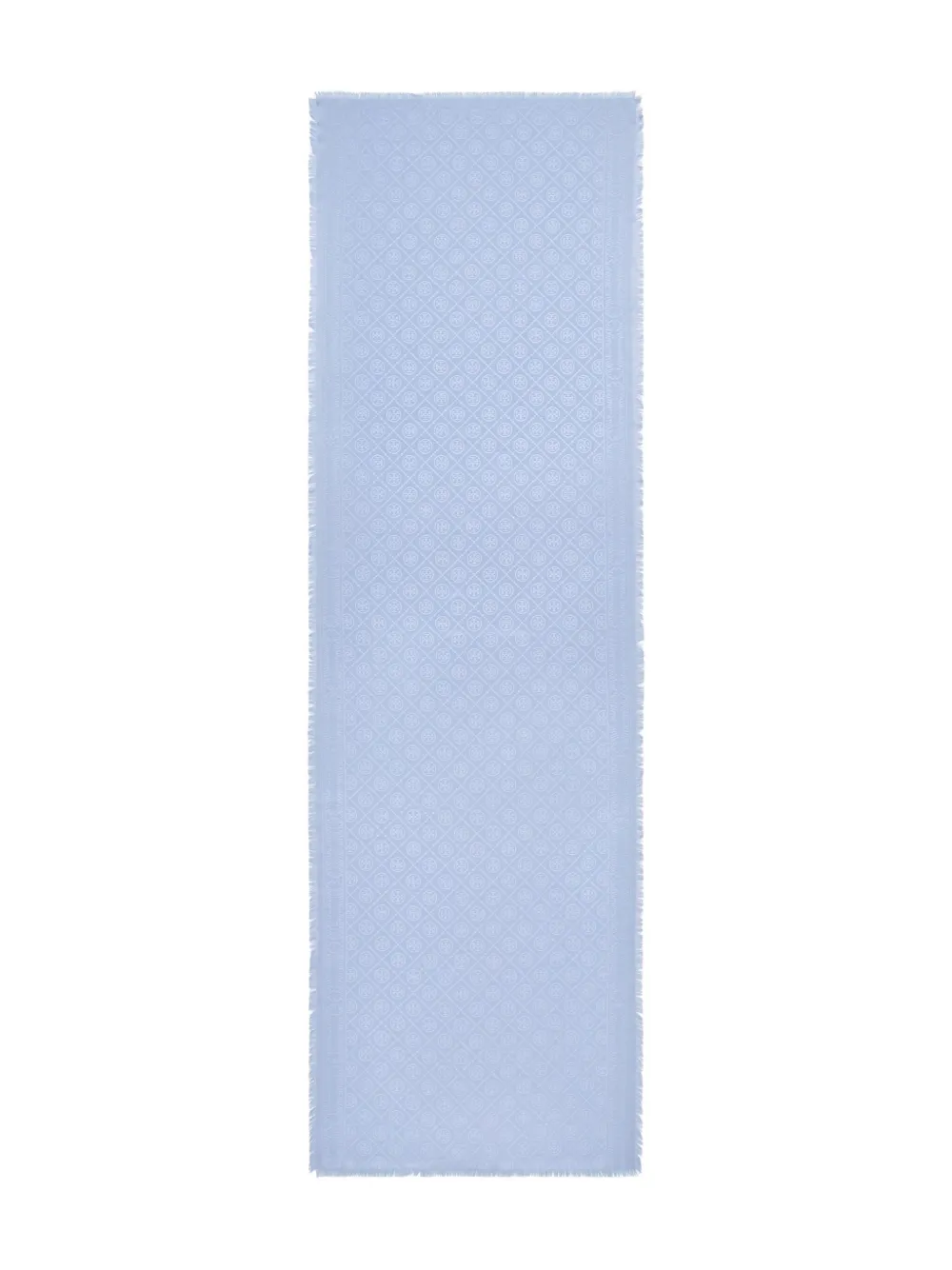 Жаккардовый шарф с монограммой Tory Burch, синий
Жаккардовый шарф с монограммой Tory Burch, синий