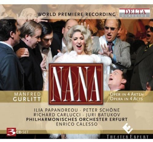 CD диск Gurlitt / Papandreou / Schone / Carlucci / Calesso: Nana: An Opera in Four Acts
CD диск Gurlitt / Papandreou / Schone / Carlucci / Calesso: Nana: An Opera in Four Acts